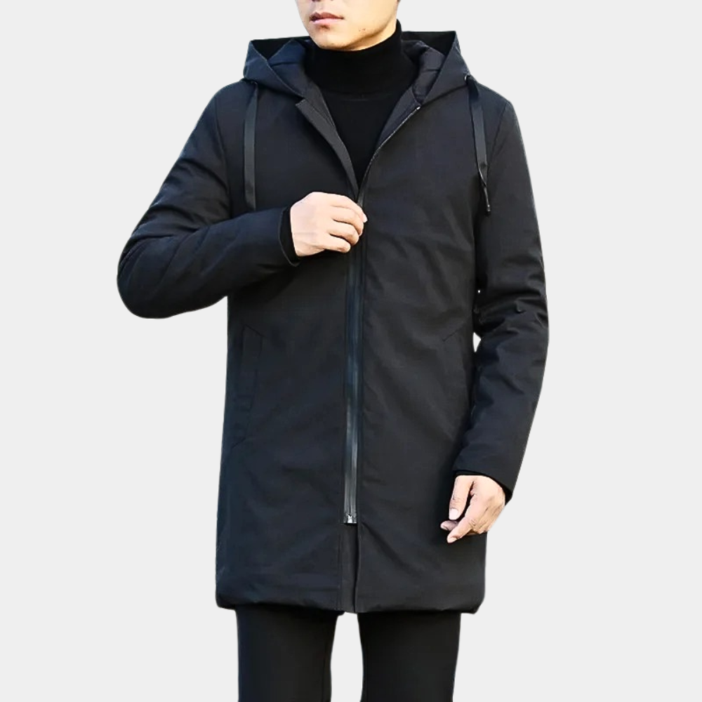 Elegancka kurtka przeciwdeszczowa męska | Zima 1