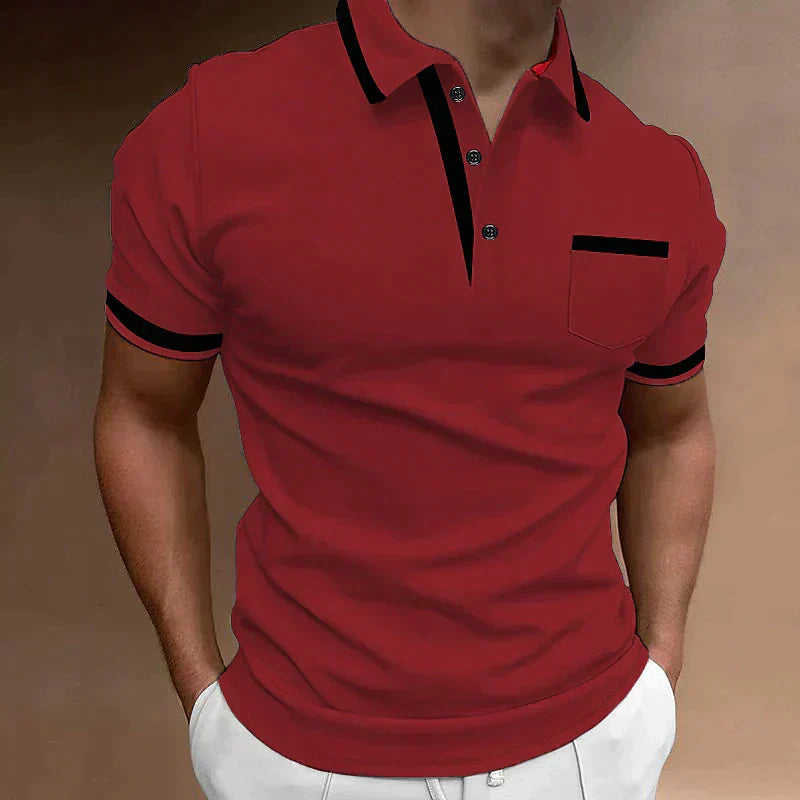 Elegancka męska koszulka polo - stylowy wybór na każdą okazję 1