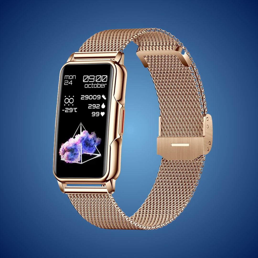 Elegancki smartwatch na co dzień | Monitorowanie stanu zdrowia – trwała konstrukcja – bezproblemowa łączność przez cały dzień 0