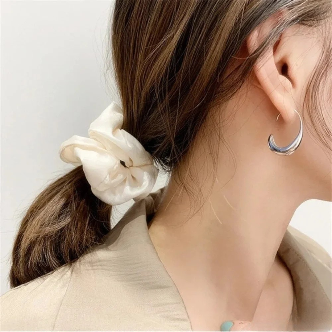 Eleganckie Kolczyki w Złotym i Srebrnym Kolorze – Stylowa Biżuteria 2