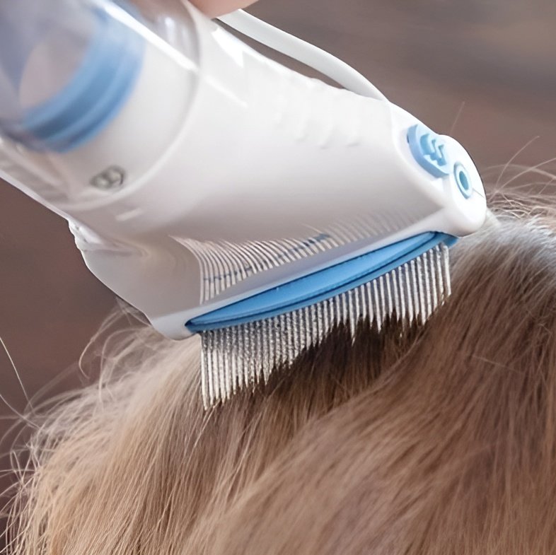 Elektryczny grzebień do wszy, prawdziwy środek do usuwania wszy - darmowy i bezpieczny - pchły 2
