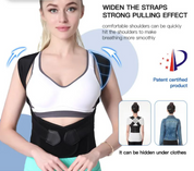 Ergonomiczny Pas Wspierający Postawę dla Mężczyzn i Kobiet - Wygodny, Dyskretny i Regulowany Dodatek do Codziennego Użytku 2