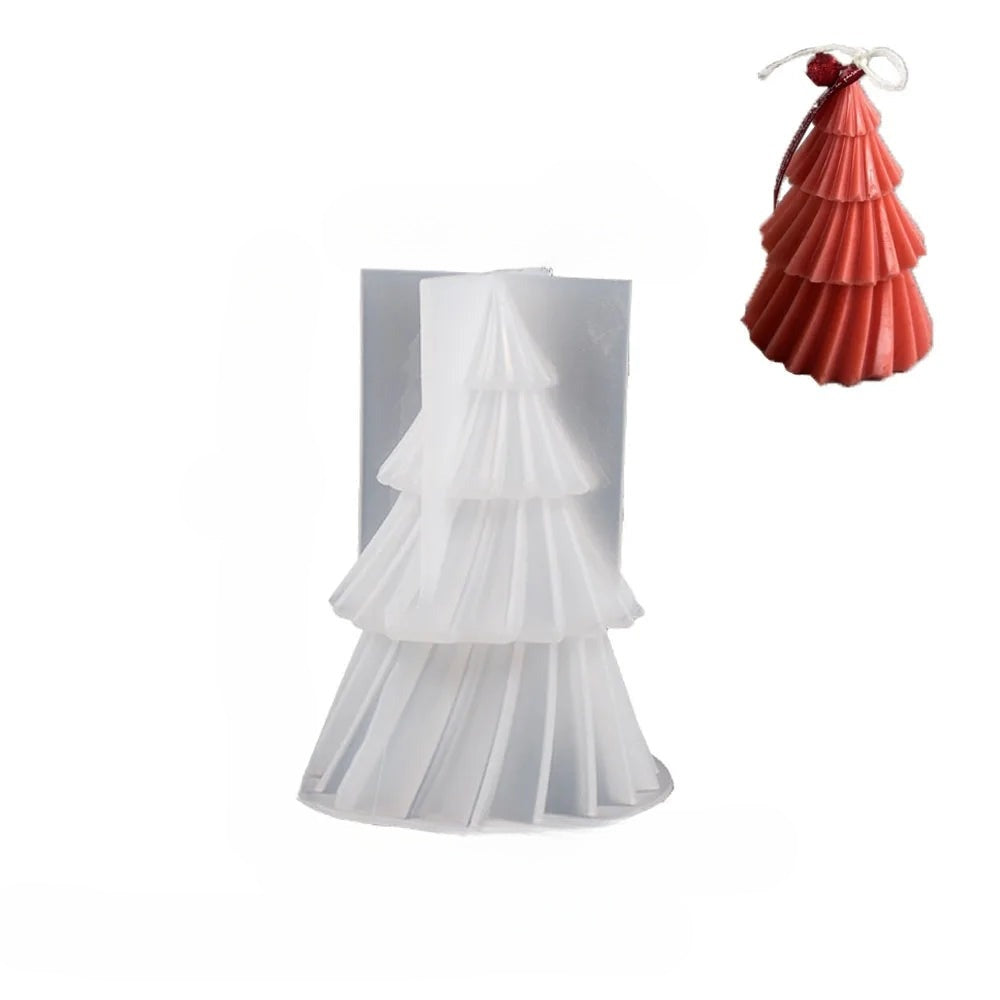 Everlight – Miniaturowa forma na świecę w kształcie choinki do samodzielnego wykonania świec 0