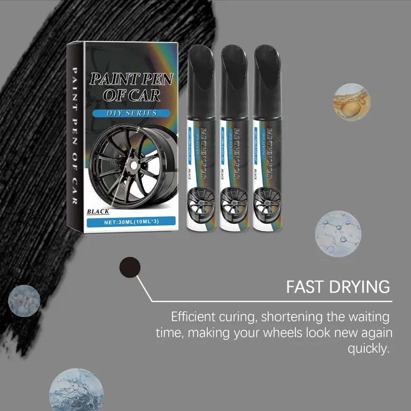 Felgenkratzer-Reparaturstift | Ubermalt Kratzer | Ohne Werkzeug Auftragen | RimTouch 6