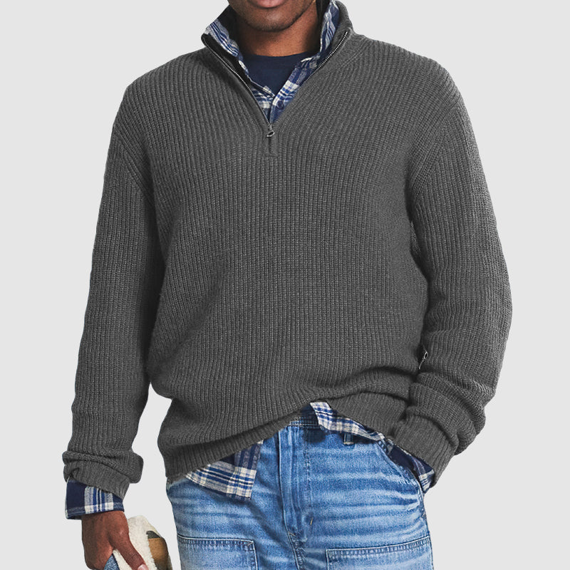 Felnan | Męski sweter casualowy | Ciepły 0