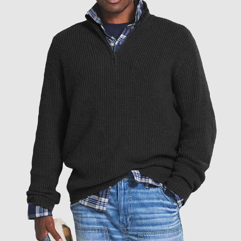 Felnan | Męski sweter casualowy | Ciepły 1