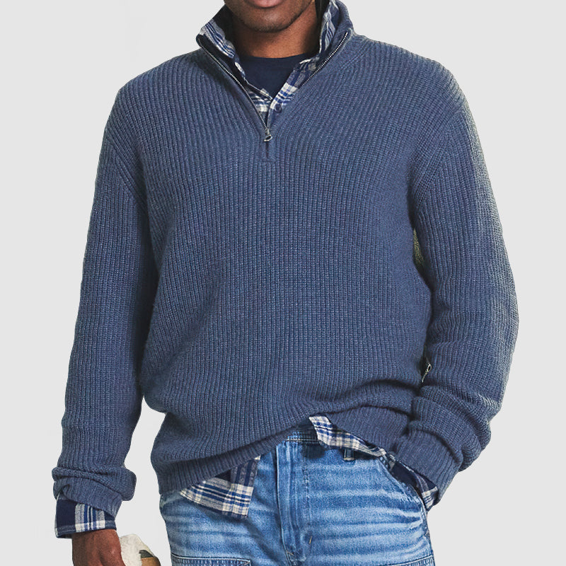 Felnan | Męski sweter casualowy | Ciepły 2