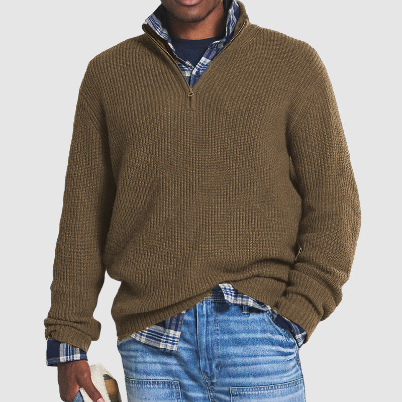 Felnan | Męski sweter casualowy | Ciepły 3