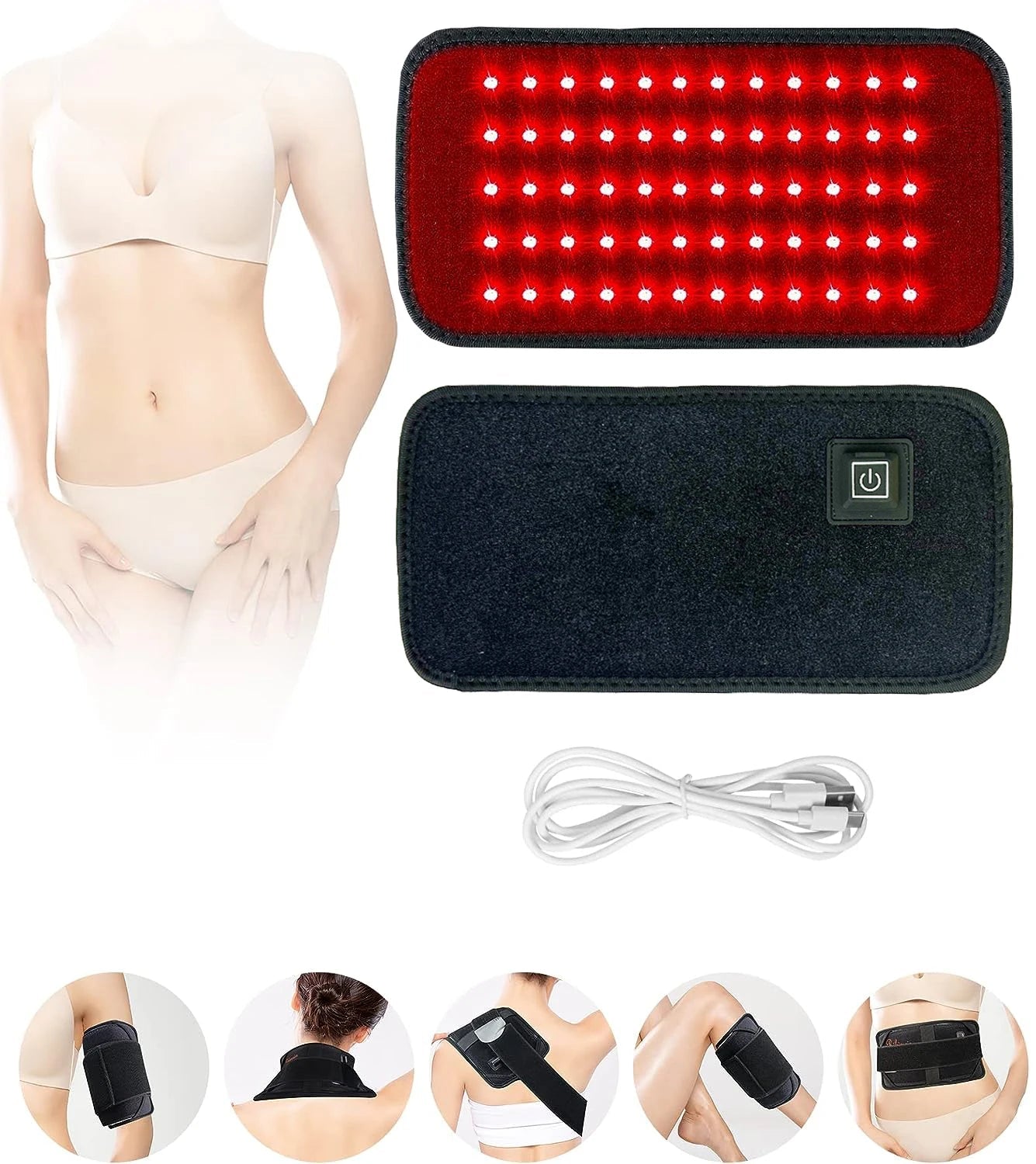 FitBelt – Terapia światłem czerwonym pleców i talii 1