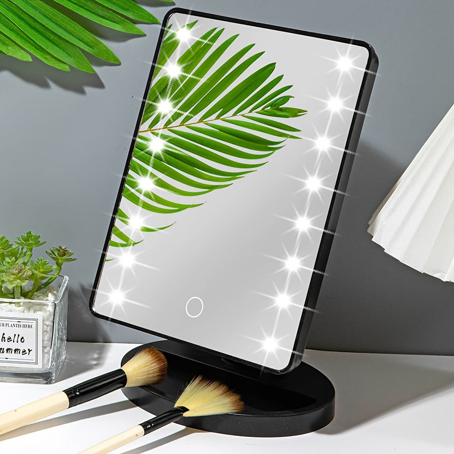 GlowPerfect - Regulowane lusterko do makijażu z 16 diodami LED 7