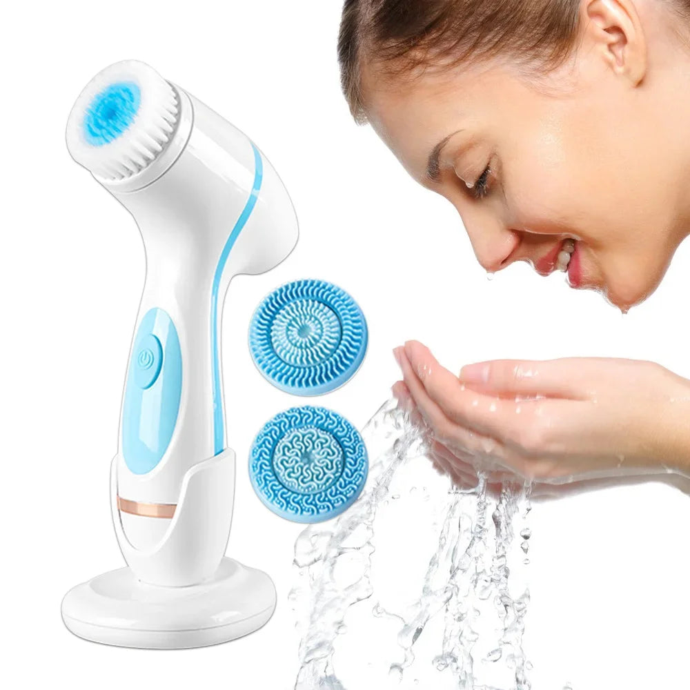 GlowSonic – 3 w 1 soniczny system do mycia twarzy i spa 1