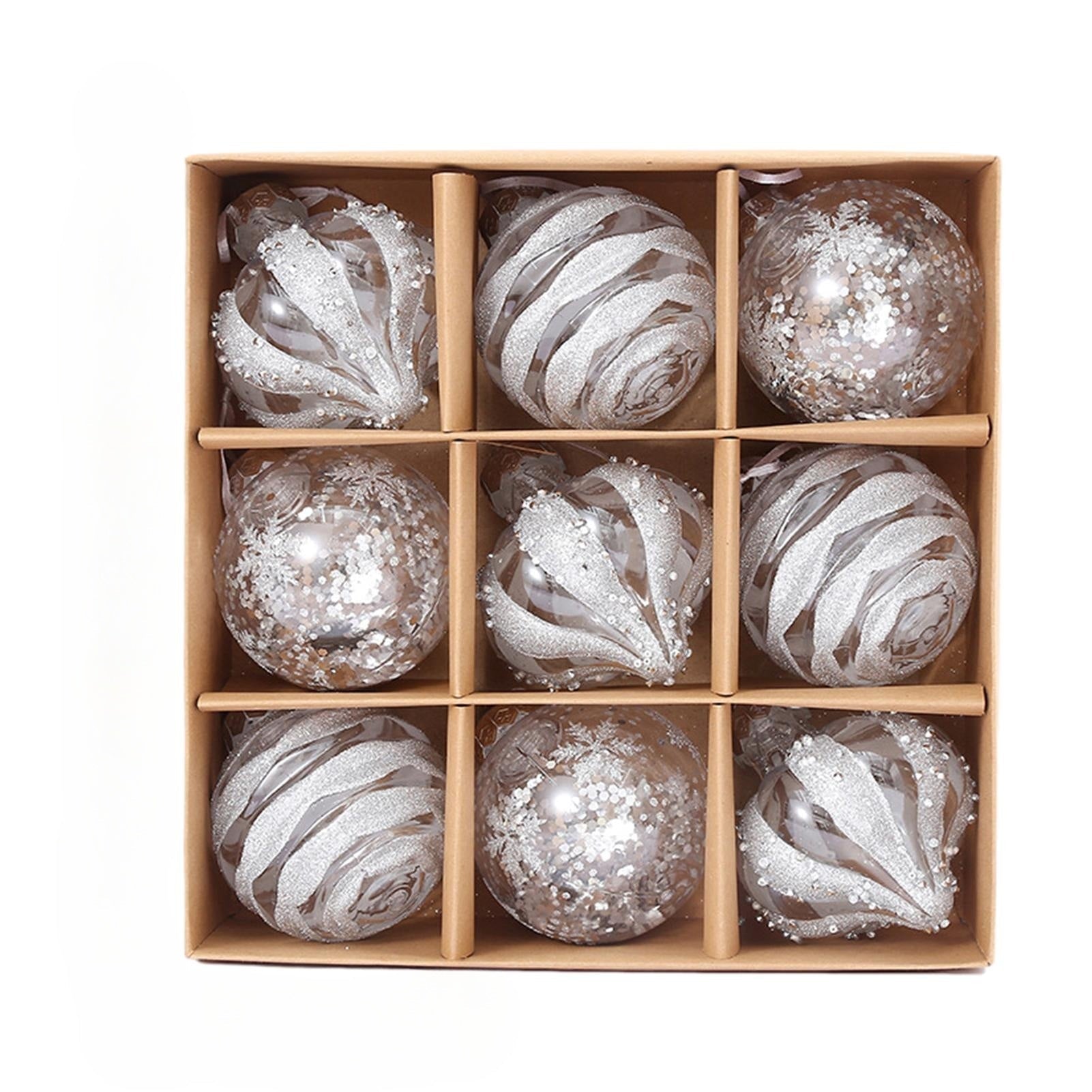 GoldElegance | Luksusowy złoty zestaw ozdób choinkowych 2