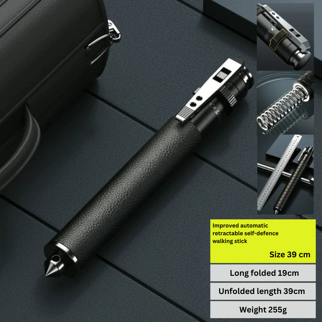 GuardStride – automatyczne kije trekkingowe do samoobrony zapewniające bezpieczeństwo na świeżym powietrzu 3