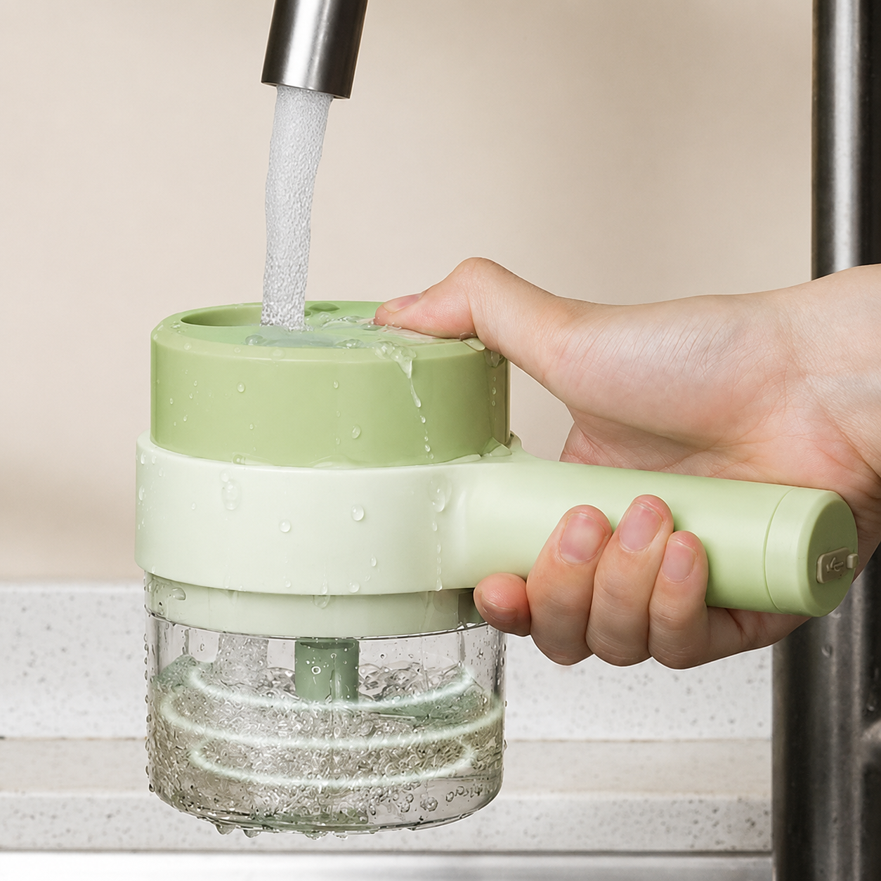 Handhelddevicebeingrinsedunderfaucet.png