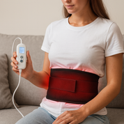 HeatFlex | Regulowany, podgrzewany pas podtrzymujący plecy, łagodzący ból 0