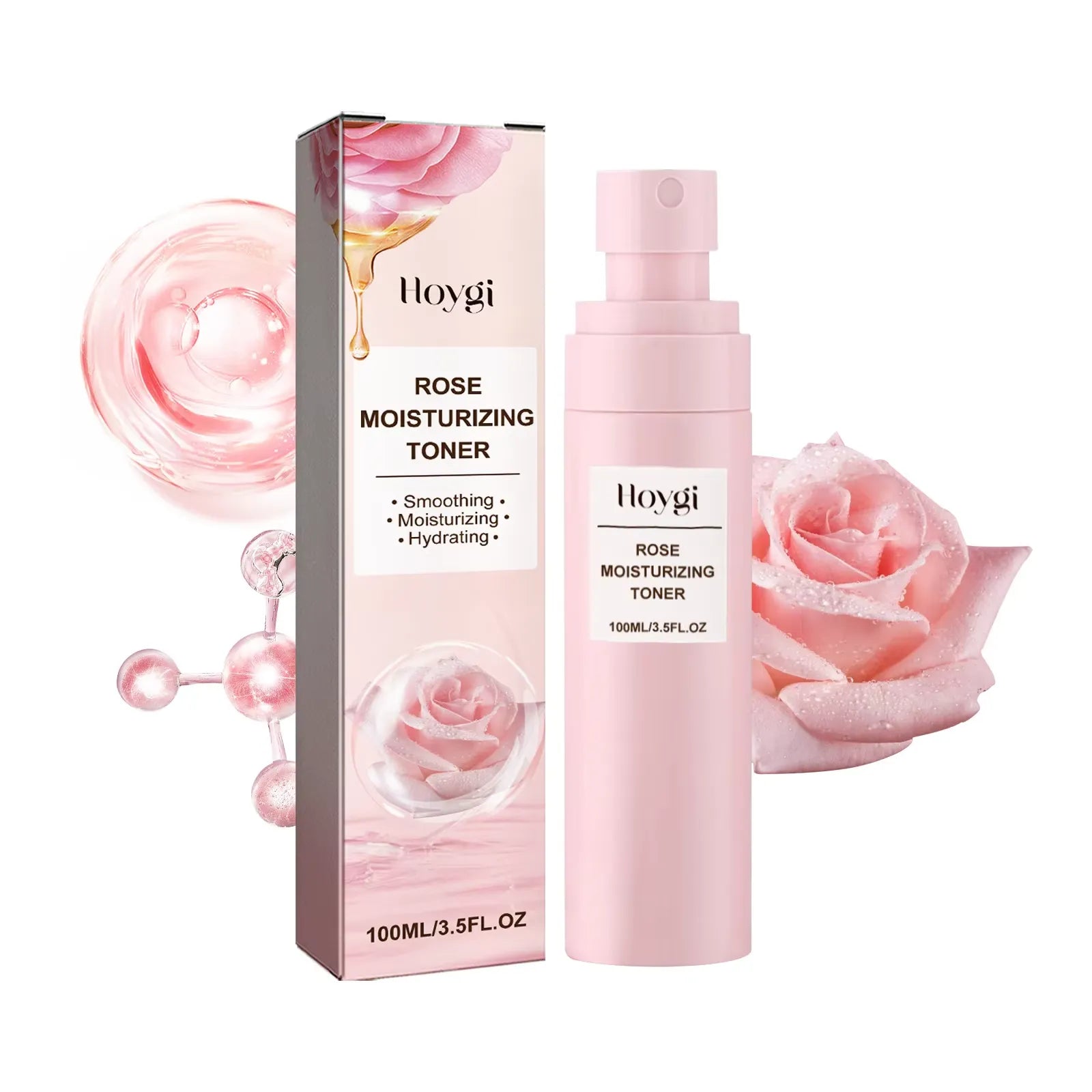 HydraRose Glow – Nawilżający tonik różany do pielęgnacji skóry suchej i szorstkiej 1