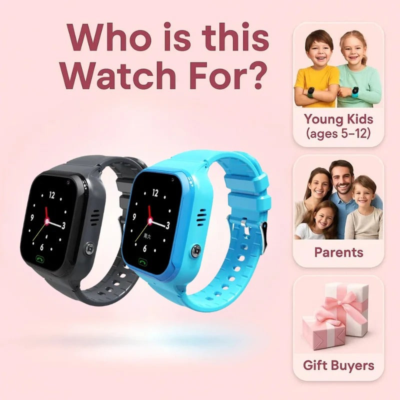 Inteligentny zegarek dla dzieci z lokalizatorem GPS 6