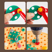 Interaktywny Zestaw Wierteł Budowlanych dla Dzieci – Kreatywna Nauka i Umiejętności Inżynierskie 4