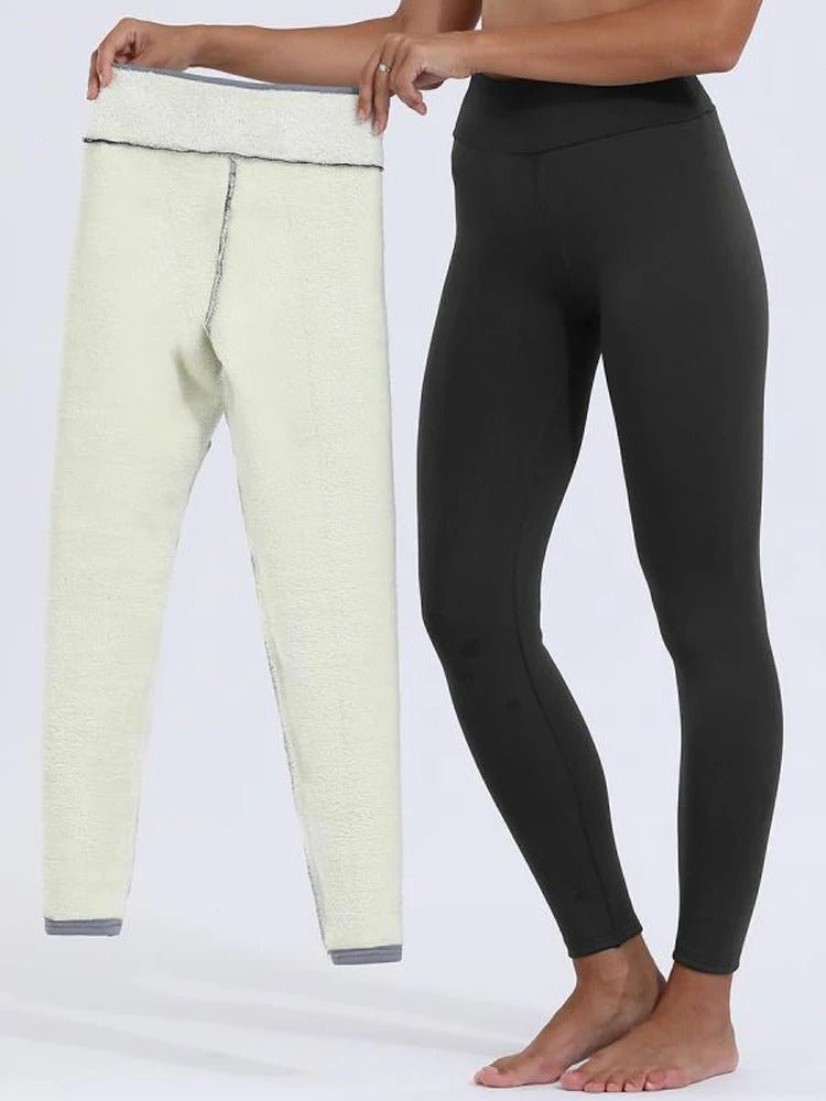KATE | Przytulne zimowe legginsy polarowe dla kobiet 6