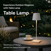 Kabellose Tischlampe | Dimmbar mit Touch | LED-Akkulampe | BrightNomad 2