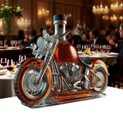 Karafka do whisky w kształcie motocykla Harley do domowego baru 1