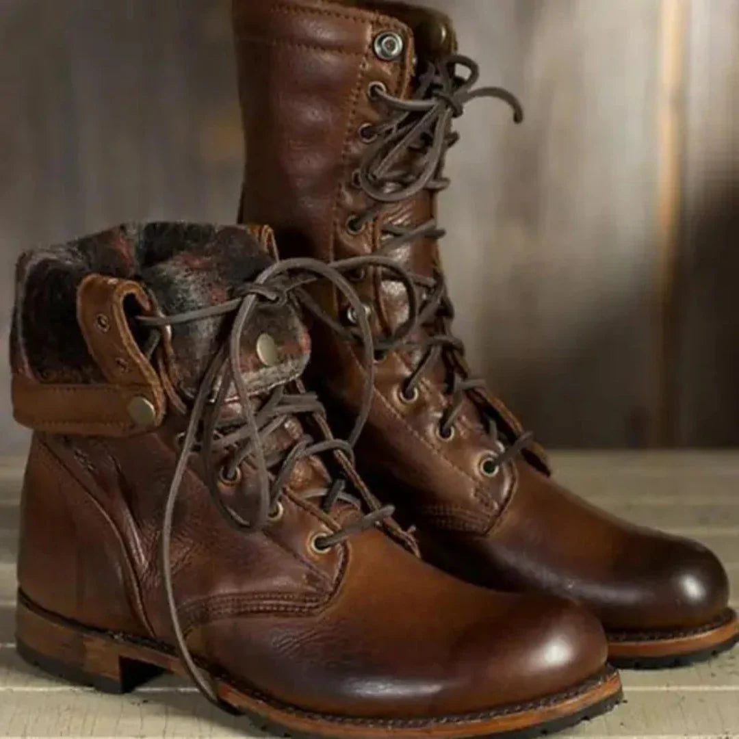Kiamay | Damskie buty retro do kolan | Oxford 0
