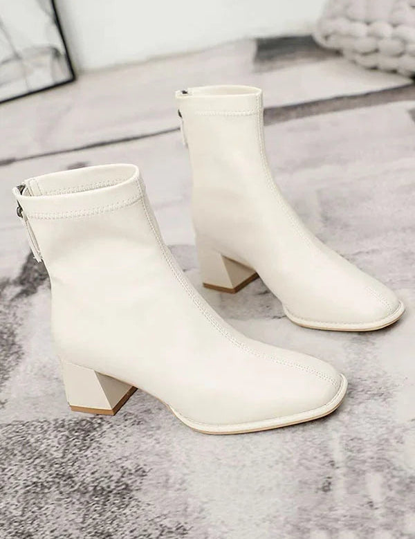Klasyczne buty damskie | Z zamkiem błyskawicznym 1