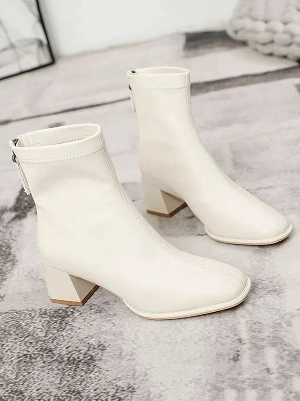 Klasyczne buty damskie | Z zamkiem błyskawicznym 1