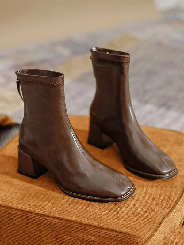 Klasyczne buty damskie | Z zamkiem błyskawicznym 2