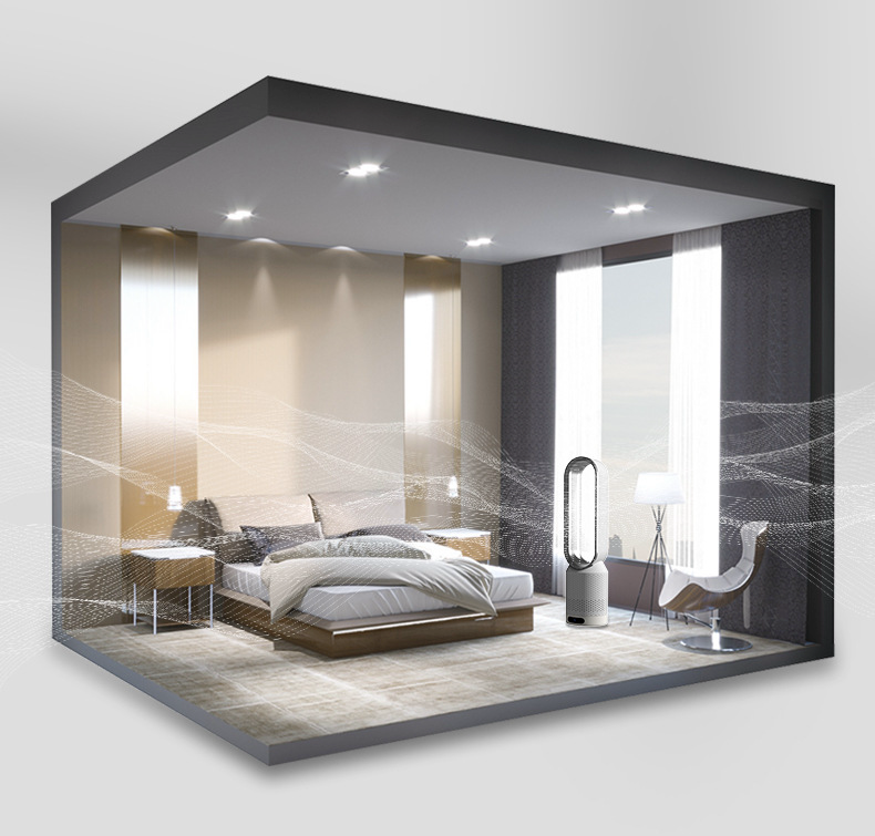Klimatyzator powietrza AirPure 3 w 1 z oczyszczaczem powietrza | Oscylacja i dotyk LED 7