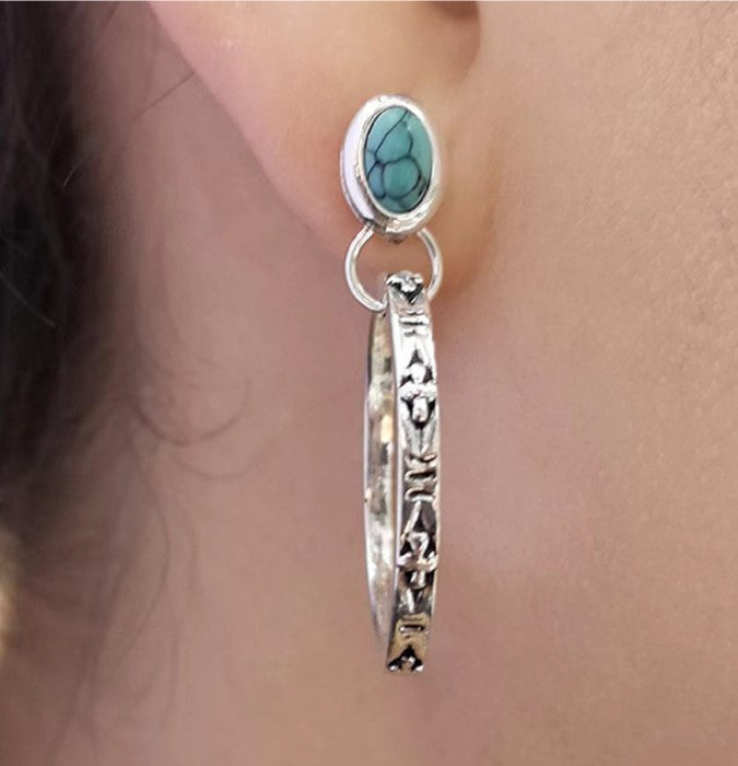 Kolczyki Boho z Onyksem w Stylu Vintage – Elegancka Biżuteria 2