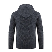 Konstantin | Kapuzenjacke mit Wattierung und Teddyfutter 5