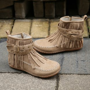 Kowbojskie buty w stylu boho dla kobiet | Długość do kostki 1