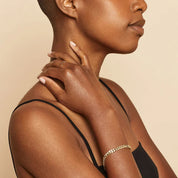 Kubańska Bransoletka Damska w Złotym Odcieniu – Elegancka Biżuteria na Każdą Okazję 1