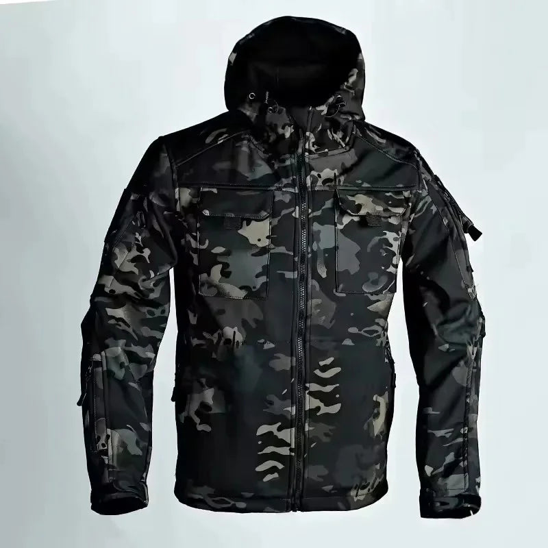 Kurtka softshell męska | Z kapturem 3