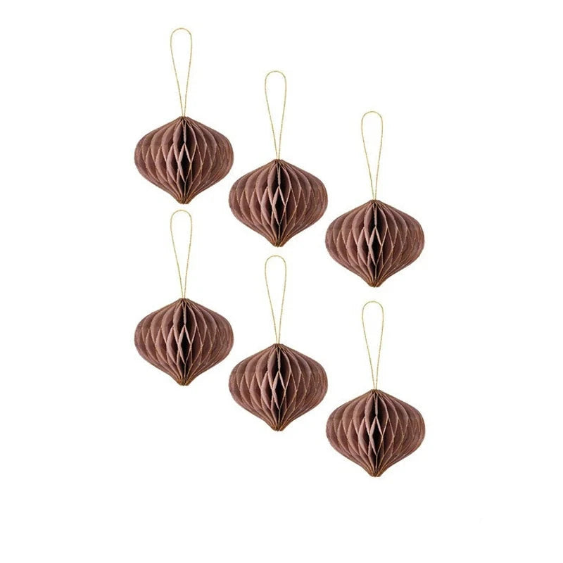 Kwiat Miodu | Luksusowa dekoracja w formie papierowych kul na imprezy świąteczne 0