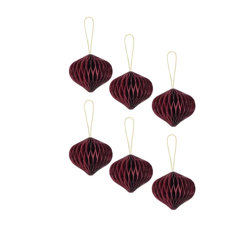 Kwiat Miodu | Luksusowa dekoracja w formie papierowych kul na imprezy świąteczne 5