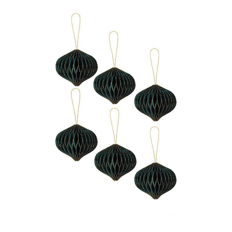 Kwiat Miodu | Luksusowa dekoracja w formie papierowych kul na imprezy świąteczne 8