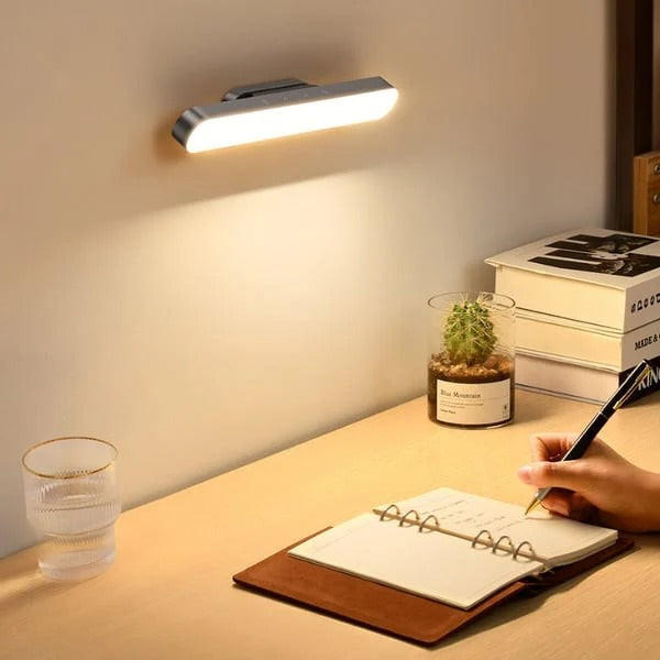 Lampa LED Magnetyczna Z Regulacją Jasności, Miękkie Światło, Długi Czas Pracy, Kompaktowa Do Domu I Biura 5