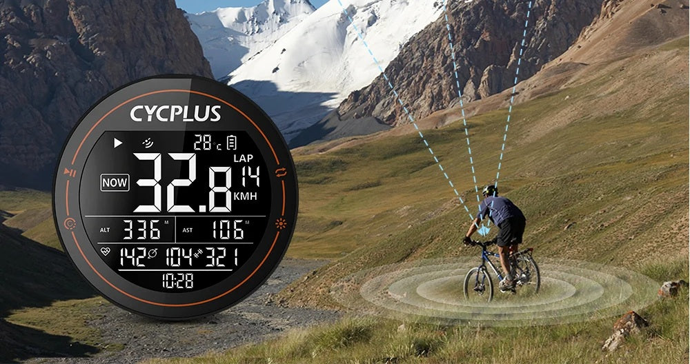 Licznik rowerowy GPS M2 – wodoodporny, bezprzewodowy licznik rowerowy z ANT+ i Bluetooth do śledzenia wyników w czasie rzeczywistym i nawigacji 2