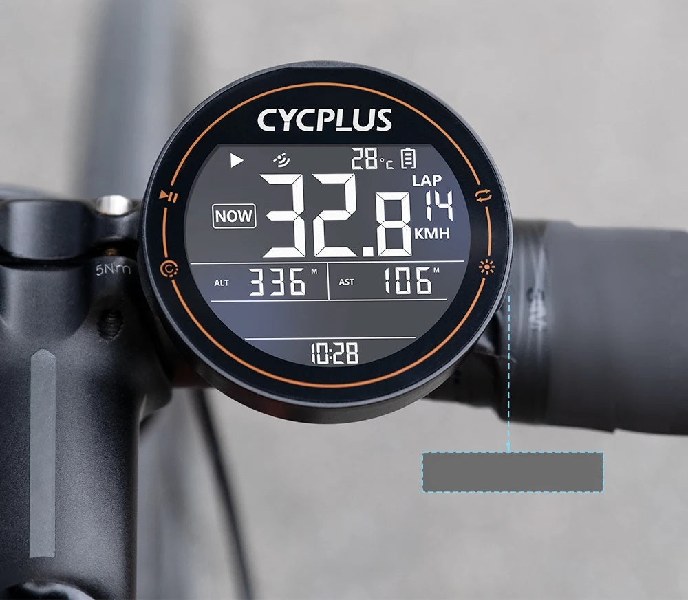 Licznik rowerowy GPS M2 – wodoodporny, bezprzewodowy licznik rowerowy z ANT+ i Bluetooth do śledzenia wyników w czasie rzeczywistym i nawigacji 4