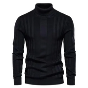 Lincoln | Męski sweter z golfem dzianinowym | Ciepły 2