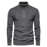 Lincoln | Męski sweter z golfem dzianinowym | Ciepły 3