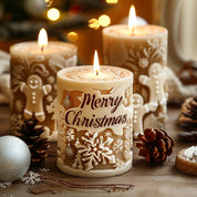 LumiCandle – Forma silikonowa 3D do ręcznie robionych świec dekoracyjnych 1