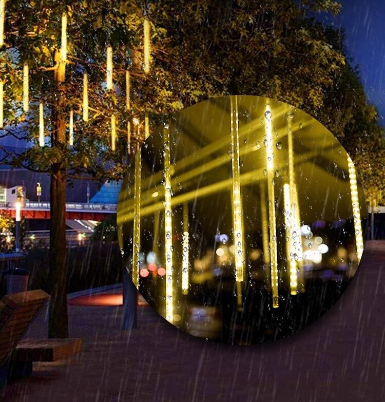 LumiDrop – Wodoodporne oświetlenie LED w kształcie deszczu meteorów do ekspozycji zewnętrznych 2