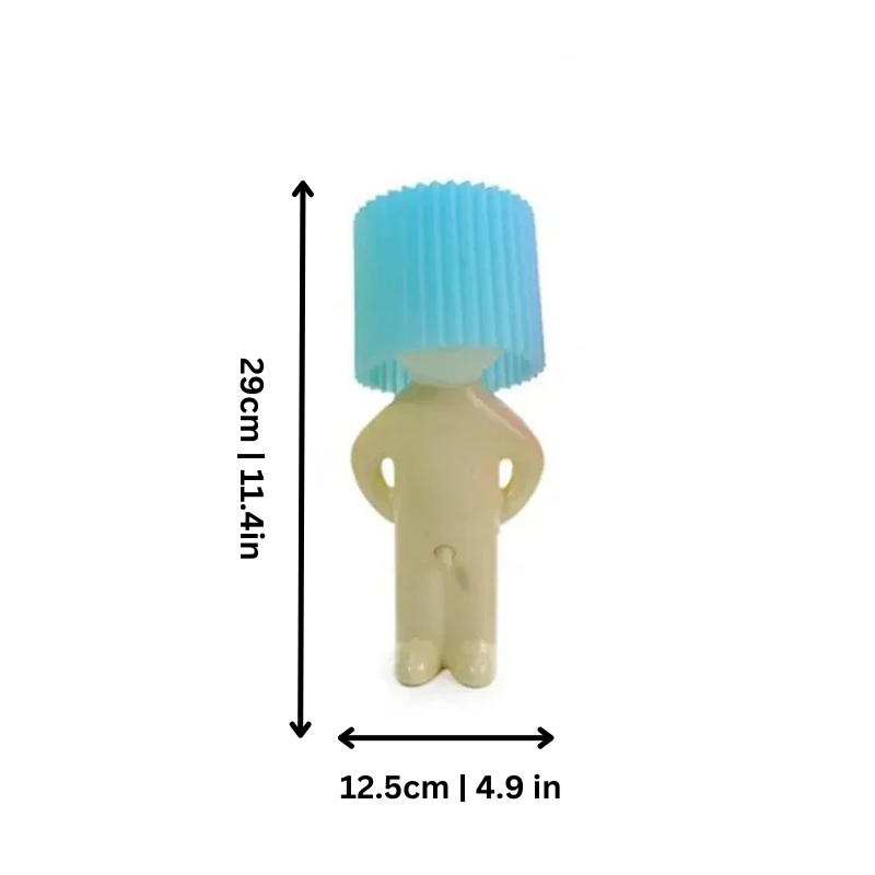 Lustige Schreibtischlampe | Figuren-Design | ABS-Material | QuirkLite 3