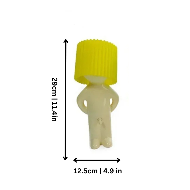 Lustige Schreibtischlampe | Figuren-Design | ABS-Material | QuirkLite 5