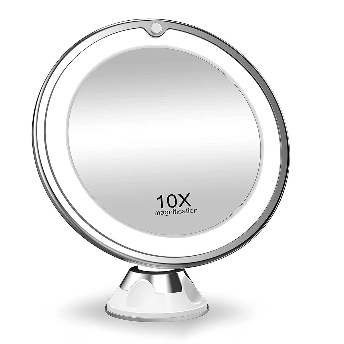 Lustro powiększające LED 10x z obrotem o 360° i oświetleniem 1
