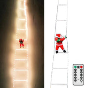 LuxeKlim | Dekoracja w kształcie drabiny Świętego Mikołaja do domu lub biura 5