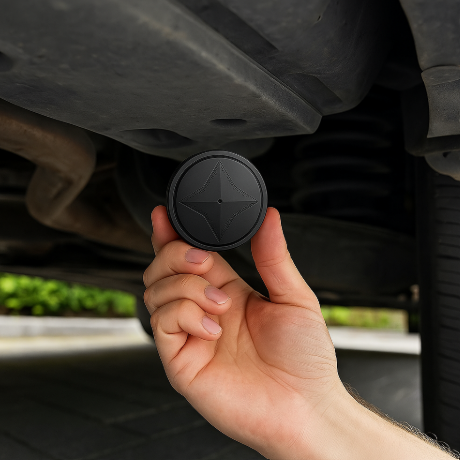 Magnetyczny lokalizator GPS Compact – śledzenie pojazdów, zwierząt i przedmiotów wartościowych w czasie rzeczywistym – ładowany przez USB 1
